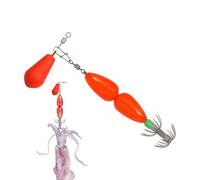 Baños de plantilla de calamar, señuelos de pesca de calamar,Octopus Slectlefish Hook Fishing Señuelos de plantilla - Novedad de estilo explosivo cebo para papás, Novios, Hombres, Adolescentes