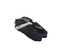 banpa Cartucho de Repuesto BP2ATC para Tocadiscos de Vinilo LP/78 RPM con Punta de Diamante Azul y Rojo de Dos Lados