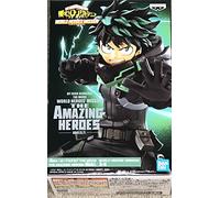 Banpresto BP17881 Figura de Acción Izuku Midoriya Deku My Hero Academia: World Heroes' Mission 15 cm, Multicolor