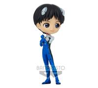 Banpresto BP18353 Figura Q Posket Shinji Ikari (Version A) Evangelion: New Theatrical Edition 14 cm, Multicolor