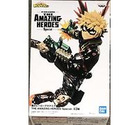 Banpresto BP18617 Figura de Acción Katsuki Bakugo DynaMight My Hero Academia - The Amazing Heroes 12 cm, Multicolor