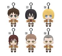 Banpresto BP19084 Figura Attack On Titan Tomonui Plush Assort Series 1, 15 cm, Multicolor