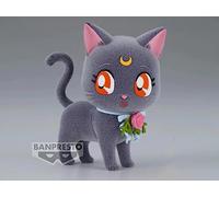 Banpresto BP19169 Figura Luna Pretty Guardian Sailor Moon, Fluffy Puffy - Dress Up Style, 8 cm, Multicolor
