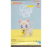 Banpresto BP19170 Figura Artemis Pretty Guardian Sailor Moon, Fluffy Puffy - Dress Up Style, 8 cm, Multicolor