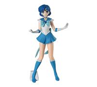 Banpresto BP19171 Figura de Accion Super Sailor Mercury, (Ver.A), Pretty Guardian Sailor Moon Eternal The Movie - Glitter & Glamours, 23 cm, Multicolor
