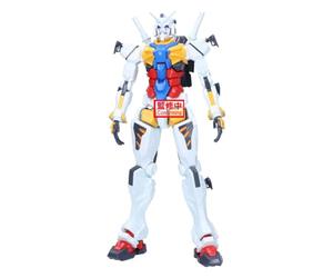 Banpresto BP29476P Figura de Accion White Gundam Mobile Suit Gundam Gquuuuuux, Genkai Toppa 28 cm, Multicolor, Figura Coleccionable, Óptimo para los Fanáticos del Anime