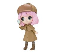 Banpresto BP88564P Q Posket Anya Forger Figura, Spyxfamily, Research, Ver.B, 13 cm, Multicolor