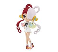 Banpresto bp88607p q posket uta figura, one piece film red, 14 cm, mul