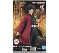 Banpresto BP88675P Figura de Acción Giyu Tomioka Demon Slayer: Kimetsu No Yaiba, Vol.46, 17 cm, Multicolor