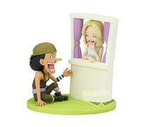 Banpresto BP88702P Figura de Acción Usopp&Kaya One Piece World Collectable, Log Stories, 7 cm, Multicolor