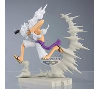 Banpresto BP89377P Figura de Accion Monkey D. Luffy Gear5 One Piece, Senkozekkei, 7 cm, Multicolor