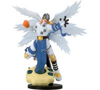 Banpresto Digimon Adventure Digivice Figura Angemon | Estatua de PVC de 22 cm | Coleccionable Oficial de Banpresto | Digimon Tipo ángel con Pantalla Digivice | Figura de Anime no articulada