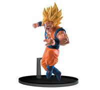 BANPRESTO Dragon Ball Super 5.1 Pulgadas Super Saiyan 2 Goku Figura, Esculturas Big Budoukai 6, Volumen 4