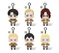 Banpresto Figura Attack On Titan - Tomonui Plush Assort Series 2 15cm Multicolor BP19192