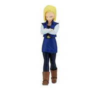 Banpresto Figura de Accion Android 18 Dragon Ball Z - Solid Edge Works 17cm - Multicolor BP89639P - Figura Coleccionable - Ideal para los fanaticos del Anime