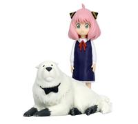 Banpresto Figura de acción Anya Forger & Bond Forger SpyxFamily Family Photo 11cm Multicolor BP88313