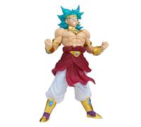 Banpresto Figura de Accion Broly Super Saiyan Dragon Ball Z - Clearise 17 cm - Multicolor BP89721P - Figura Coleccionable - Ideal para los fanaticos del Anime.
