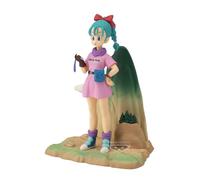 Banpresto Figura de Acción Bulma Dragon Ball - History Box 13 cm, BP29376P Multicolor. Estatua Coleccionable, óptima para los fanáticos del Anime y coleccionistas.