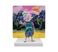 Banpresto Figura de Acción Coleccionable de Supreme Kai (Mini) Dragon Ball Daima - with Panel 9 cm - Multicolor, BP28580P. Estatua Detallada con Base, excelente Regalo para Fans de Dragon Ball