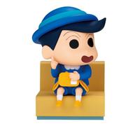Banpresto Figura de Acción Coleccionable Kazama-Kun Crayon Shinchan - Nakayoshi Memories Let's Go To Kindergarten with Kazama-Kun 9 cm, Multicolor, BP29033P, Optima para los fanaticos del Anime