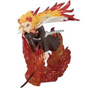 Banpresto Figura de Acción Coleccionable Rengoku Kyojuro Demon Slayer: Kimetsu No Yaiba - Vibration Stars Plus 14 cm, Multicolor, BP29069P, Optima para los fanaticos del Anime