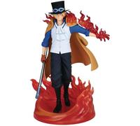 Banpresto Figura de Acción Coleccionable Sabo One Piece - The Shukko Logia - Special Edition 17 cm, Multicolor, BP29092P, Optima para los fanaticos del Anime