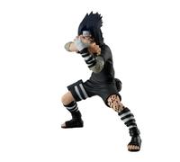 Banpresto Figura de Acción Coleccionable Sasuke Uchiha Naruto - Vibration Stars (Gaara & Uchiha Sasuke), 14 cm - BP28551P Multicolor, Optimo para los fanaticos del Anime