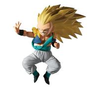 Banpresto Figura de Accion Gotenks Super Saiyan 3, Vs Majin Buu, Dragon Ball Z, Match Makers, 11 cm, BP28822P Multicolor, Figura Coleccionable, Óptimo para los fanaticos del Anime