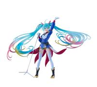 Banpresto Figura de Accion Gundam 45Th X Hatsune Miku Banpresto Evolve - Gundam Collaboration 21cm - BP30087P Multicolor - Figura Coleccionable - Ideal para los fanáticos del Anime
