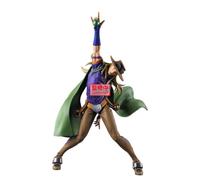 Banpresto Figura de Accion Gyro Zeppeli Steel Ball Run JoJo's Bizarre Adventure Mometria 26cm - PZ71696P Multicolor - Figura Coleccionable, Ideal para los fanáticos del Anime