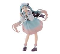 Banpresto Figura de acción Hatsune Miku Holiday Memories Cámara 20 cm Multicolor