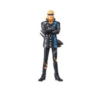 Banpresto Figura de Acción Helmeppo - One Piece Film Red DXF The Grandline Series, 17 cm, BP88608P Multicolor. Estatua coleccionable, ideal para fans del anime.
