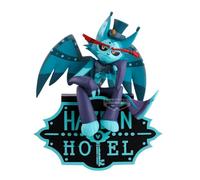 Banpresto Figura de Accion Husk Hazbin Hotel, Monitor Top (Ver.B) 15 cm, BP29704P Multicolor, Figura Coleccionable, Optimo para los fanáticos del Anime