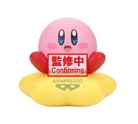 Banpresto Figura de Accion Kirby (Warp Star Ver.) Kirby - Sofvimates 11cm - BP29843P Multicolor - Figura Coleccionable - Ideal para los fanáticos del Anime