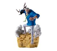 Banpresto figura de accion monkey d. garp one piece, senkozekkei 19 cm