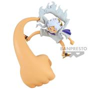 Banpresto Figura de Acción Monkey D. Luffy Gear 5 - One Piece Vol. 4 FL, Multicolor, Mediano BP89750P. Estatua Coleccionable de Piratas, Figura Detallada y óptima para Fans del Anime.