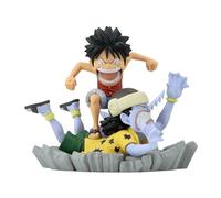 Banpresto Figura de Acción Monkey D. Luffy Vs Arlong One Piece - World Collectable Log Stories 7cm Multicolor BP89210P