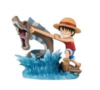 Banpresto Figura de acción Monkey D. Luffy Vs Local Sea Monster One Piece 7 cm Multicolor BP88406