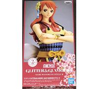 Banpresto Figura de Acción Nami (Ver.A) One Piece - Glitter&Glamours Wanokuni Style II 25cm BP18467 Multicolor