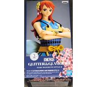 Banpresto Figura De Accion Nami (Ver.B) One Piece - Glitter&Glamours Wanokuni Style II 25 cm BP18468 Multicolor