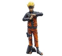Banpresto Figura de Acción Naruto Uzumaki Naruto Shippuden - Grandista Nero - Manga Dimensions 27cm BP18406 Multicolor