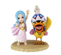 Banpresto Figura de Acción Nefeltari VIVI & Karoo One Piece - World Collectable Log Stories 7 cm Multicolor BP89559P. Set Coleccionable de Piratas, Ideal para Fans del Anime.