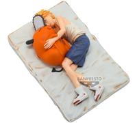 Banpresto Figura de Accion Pochita & Denji Chainsaw Man - Break Time Collection Vol.4 5cm - PZ71148P Multicolor - Figura Coleccionable - Ideal para los fanáticos del Anime