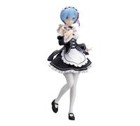 Banpresto Figura de Accion Rem Re:Zero, Starting Life In Another World, Glitter&Glamours, Maid Ver 24 cm, BP28785P Multicolor, Figura Coleccionable, Óptimo para los fanaticos del Anime