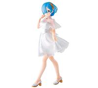 Banpresto Figura de Acción Rem Re:Zero -Starting Life In Another World - Serenus Couture 20cm BP18170 Multicolor