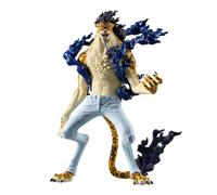 Banpresto figura de acción rob lucci one piece - king of artist - awa
