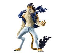 Banpresto Figura de Acción Rob Lucci One Piece - King Of Artist - Awakening Ver. 19cm - Multicolor BP89652P - Figura Coleccionable - Ideal para los fanaticos del Anime