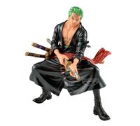 Banpresto Figura de Accion Roronoa Zoro One Piece - King of Artist - Special Ver. 18cm - PZ69658P Multicolor - Figura Coleccionable - Ideal para los fanáticos del Anime