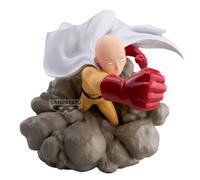 Banpresto figura de accion saitama one-punch man - diorama 15cm - bp30