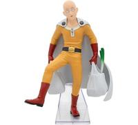 Banpresto Figura de Accion Saitama One - Punch Man - One Punch Life 20cm - BP29877P Multicolor - Figura Coleccionable - Ideal para los fanáticos del Anime
